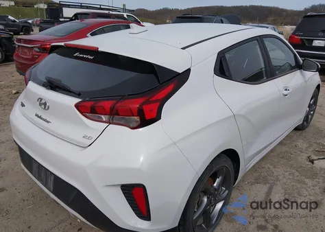 2019 Hyundai Veloster 2.0 z USA, uszkodzony, nr VIN KMHTG6AF9KU016946